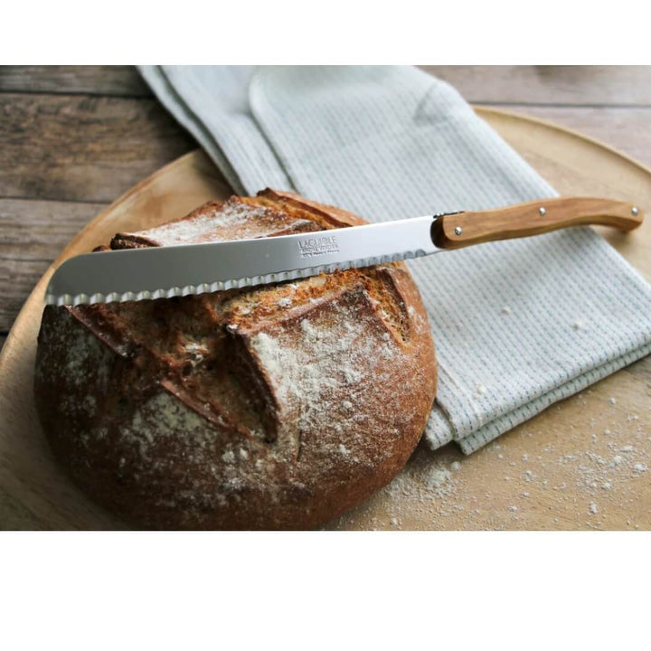 Andre Verdier Laguiole Olivewood Bread Knife