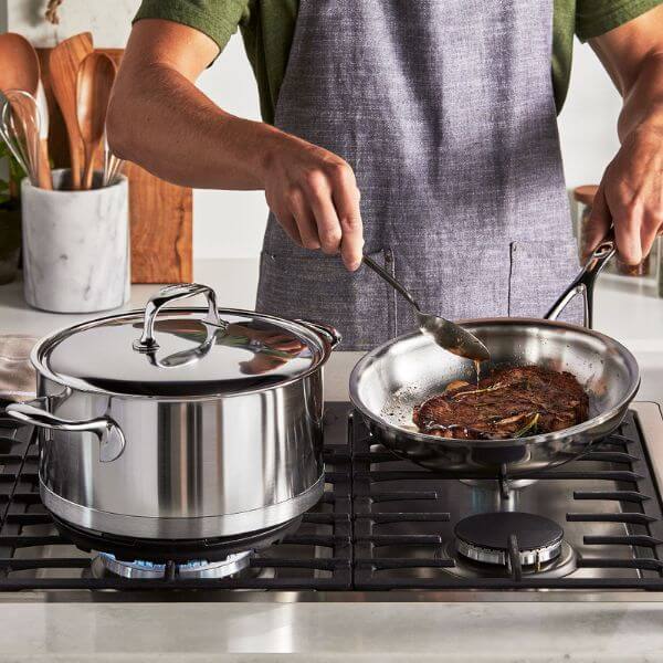 Demeyere Atlantis Casserole with lid