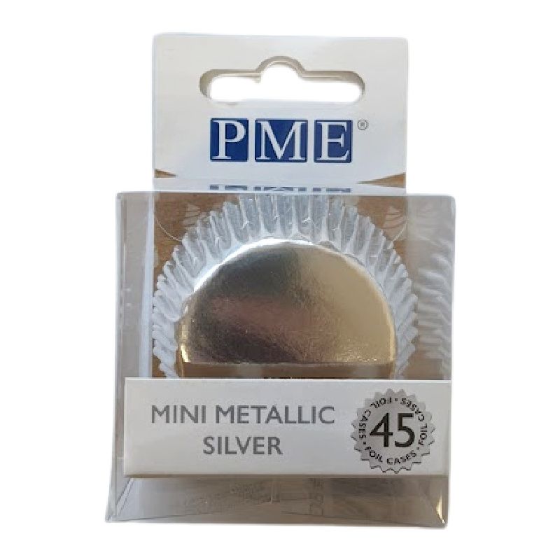 PME Mini Metallic Baking Cases 45pk