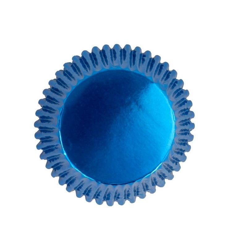 PME Blue Metallic Foil Cupcake Cases 30pk