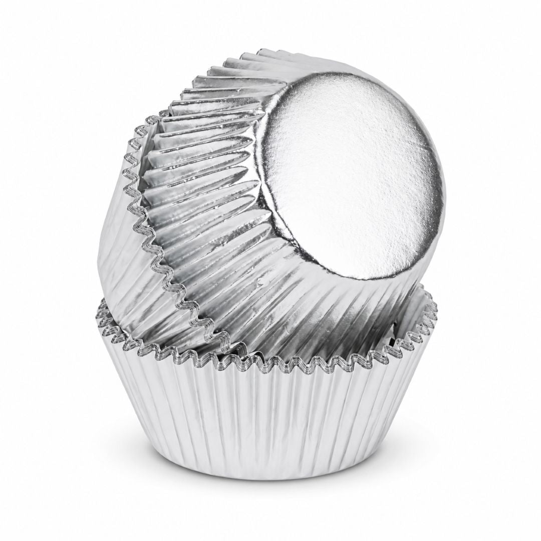 PME Silver Metallic Foil Cupcake Cases 30pk