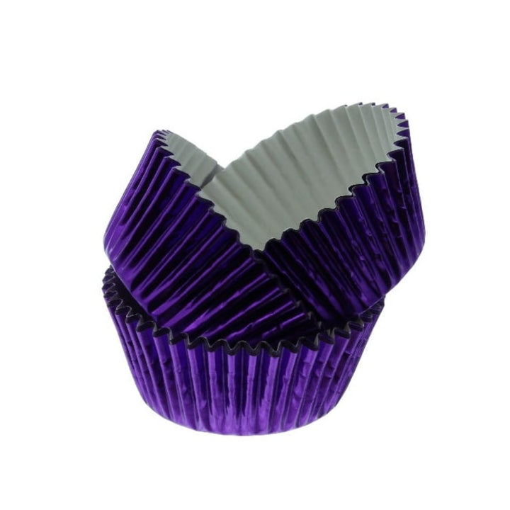 PME Purple Metallic Foil Cupcake Cases 30pk