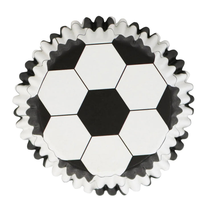 PME Foil Lined Football Cupcake Cups 30pk