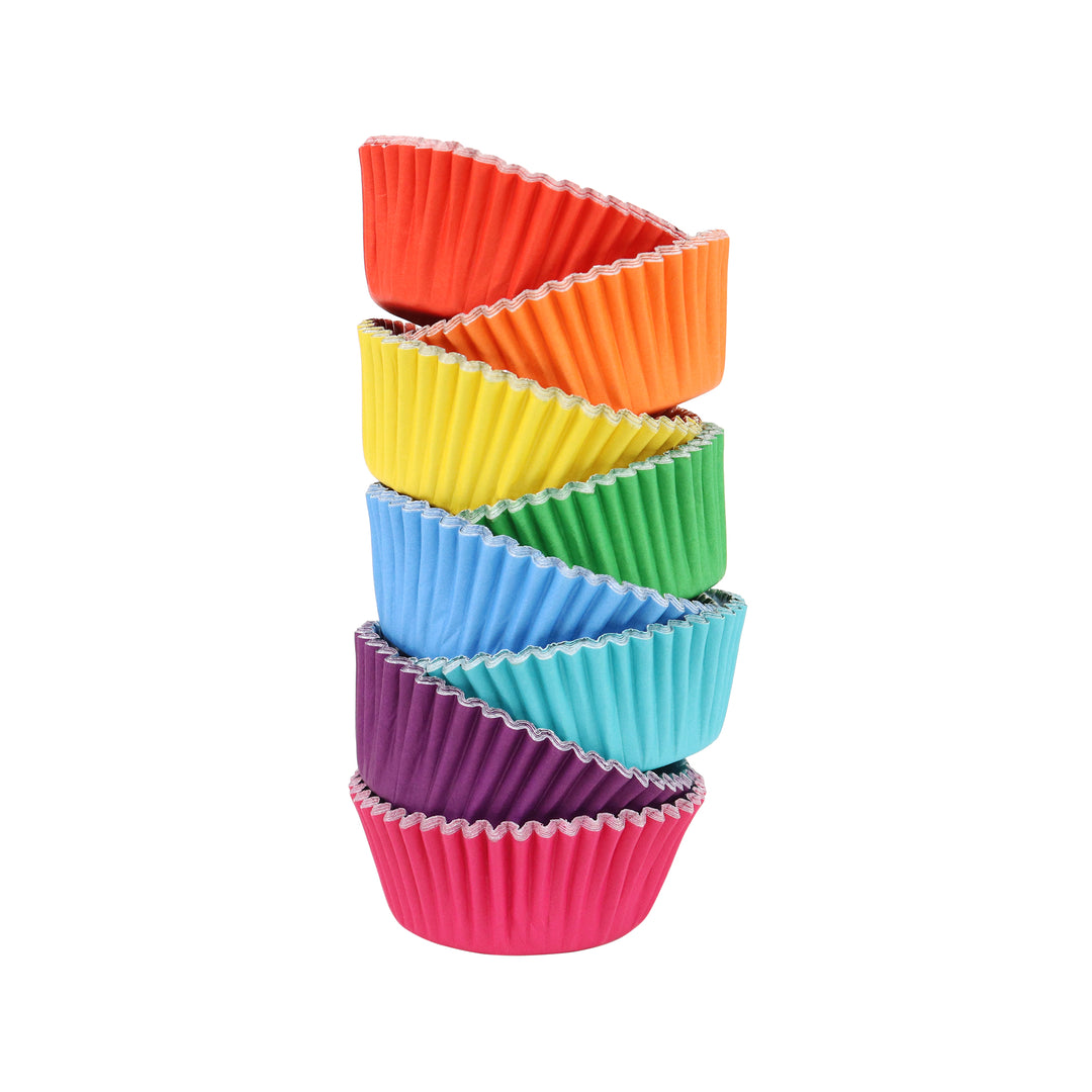 PME Cupcake Cases Rainbow 100pk