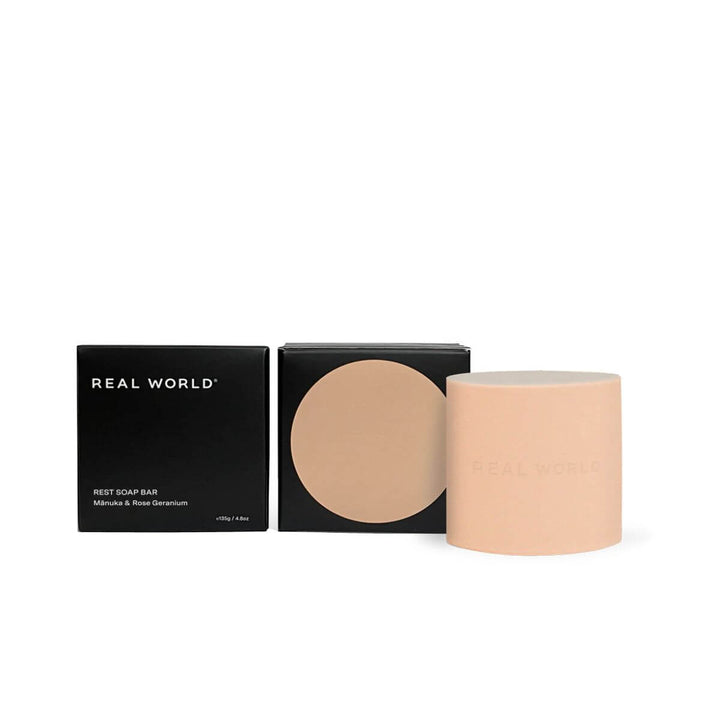 Rest Soap Bar Mānuka & Rose Geranium 135gm