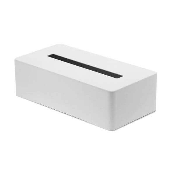 Yamazaki Tower Tissue Box Case White