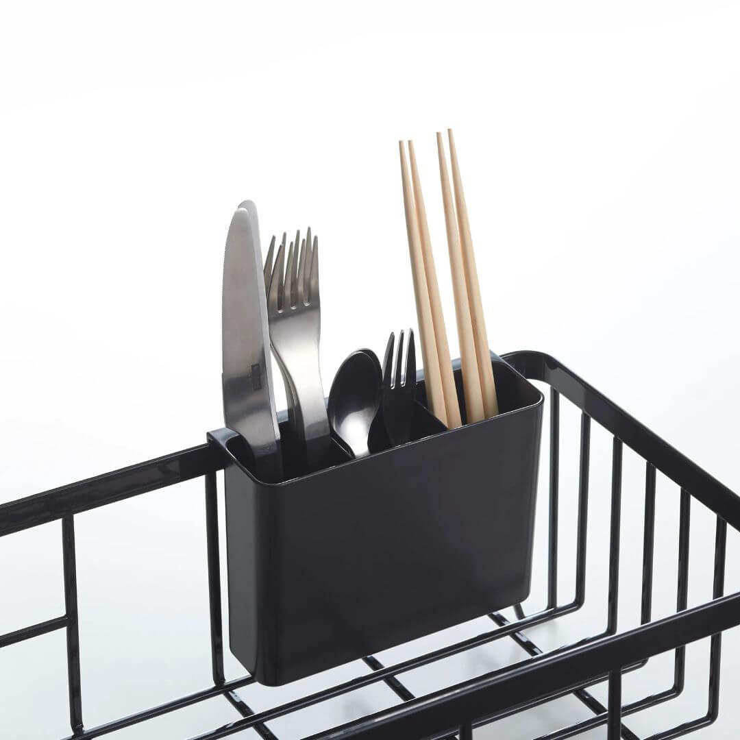 Yamazaki Tower Sink Drainer Wire Basket Black