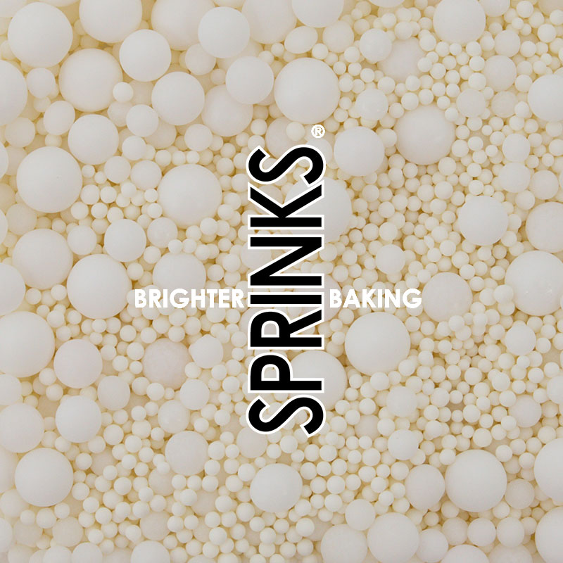 Sprinks Sprinkles White Bubble Bubble 65g