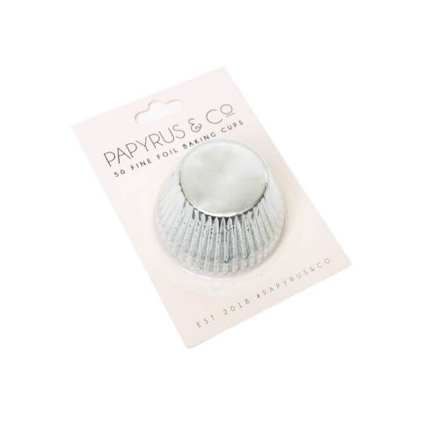 Papyrus Silver Foil Baking Cups 50pk