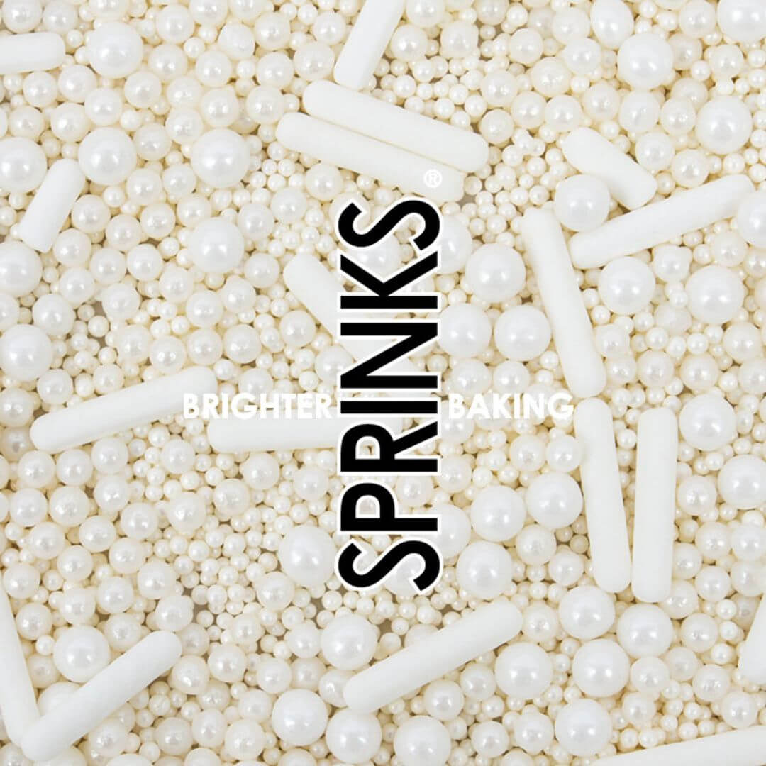 Sprinks Sprinkle Mix Bubble & Bounce White 75g