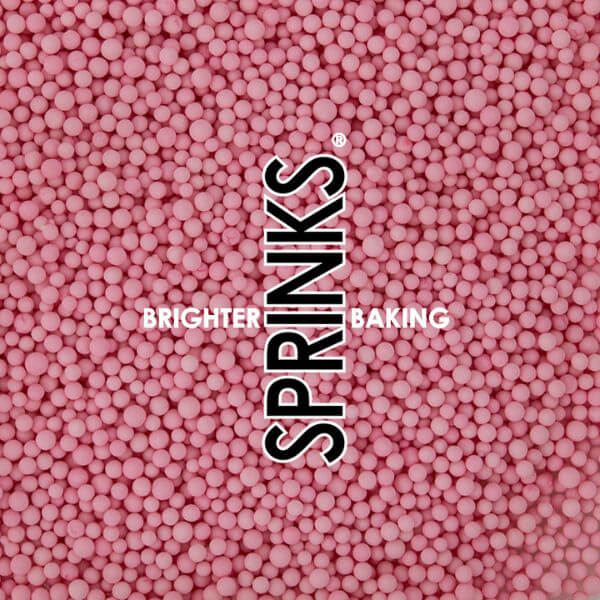 Sprinks Sprinkle Mix Nonpareils Pastel Pink 65g