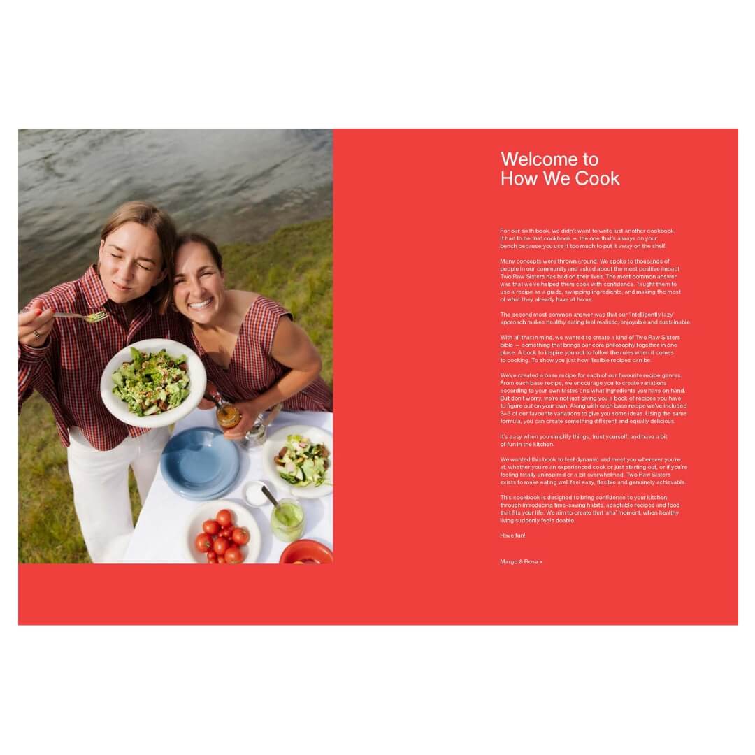 Two Raw Sisters: How We Cook