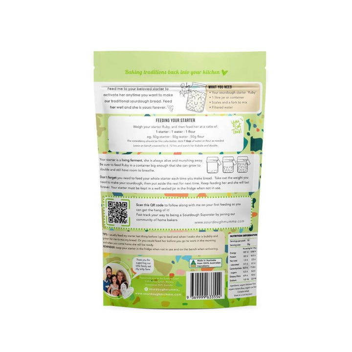 Traditional Organic Feed My Starter Mix 500g