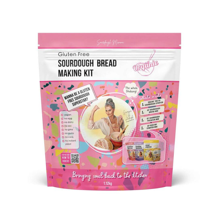 Organic Gluten-Free Complete Sourdough Making Kit 1.1kg