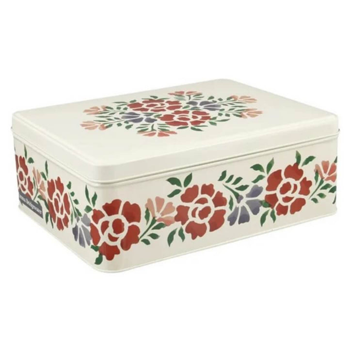 Emma Bridgewater Antique Rose Deep Rectangle Tin
