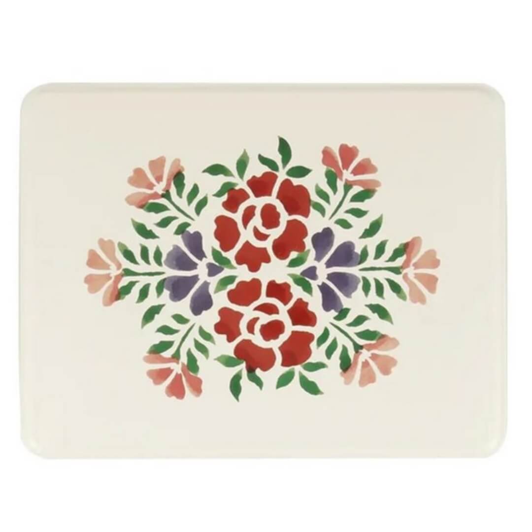 Emma Bridgewater Antique Rose Deep Rectangle Tin
