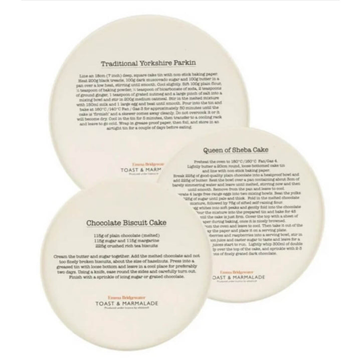 Emma Bridgewater Black Toast & Marmalade Round Cake Tins Set of 3