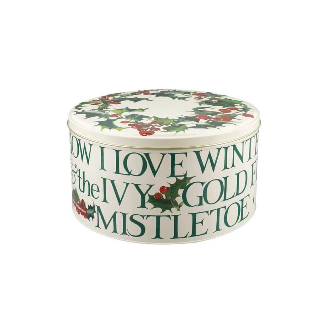 Emma Bridgewater Christmas Holly Set of 3 Tins
