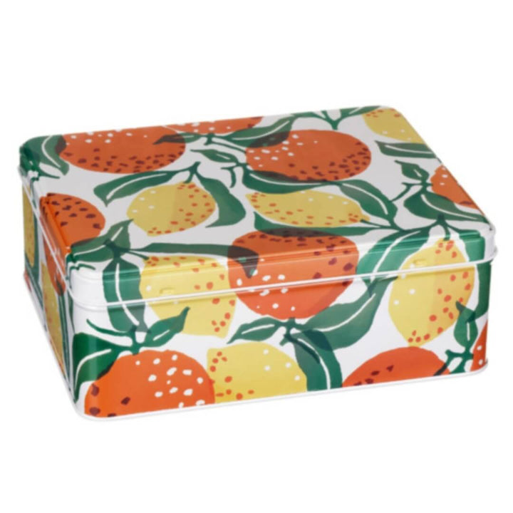 Emma Bridgewater Oranges & Lemons Deep Rectangle Bakery Tin