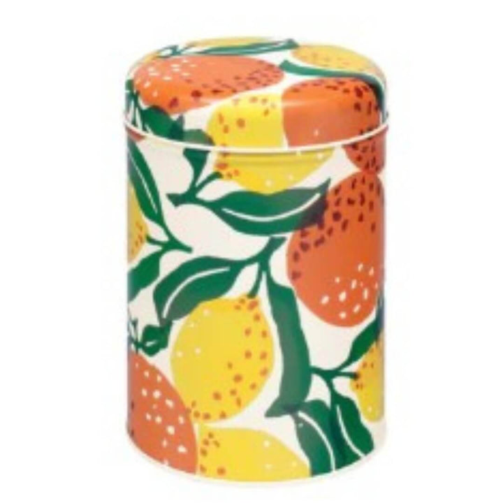 Emma Bridgewater Oranges & Lemons Round Tin Caddy