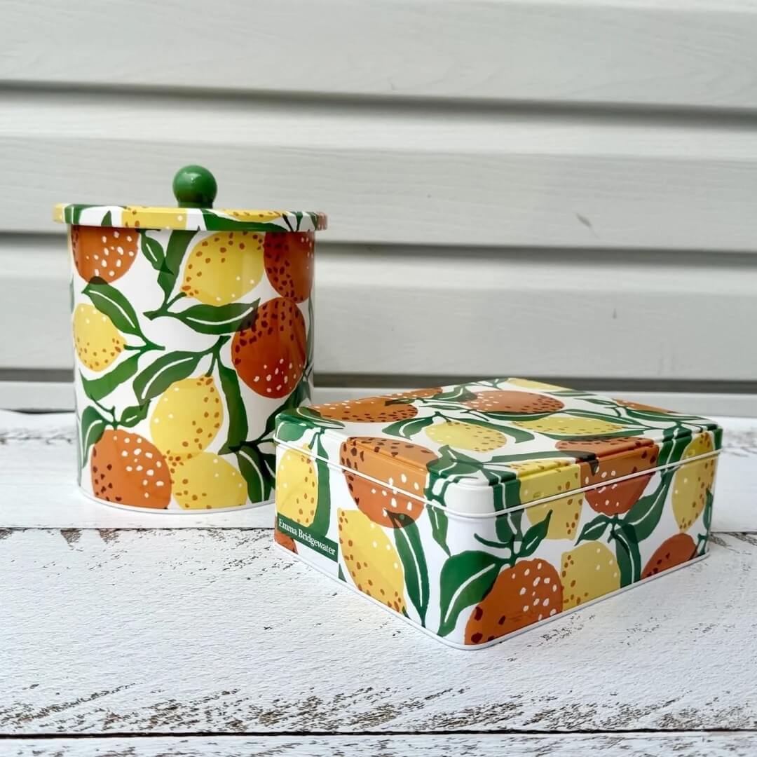 Emma Bridgewater Oranges & Lemons Deep Rectangle Bakery Tin