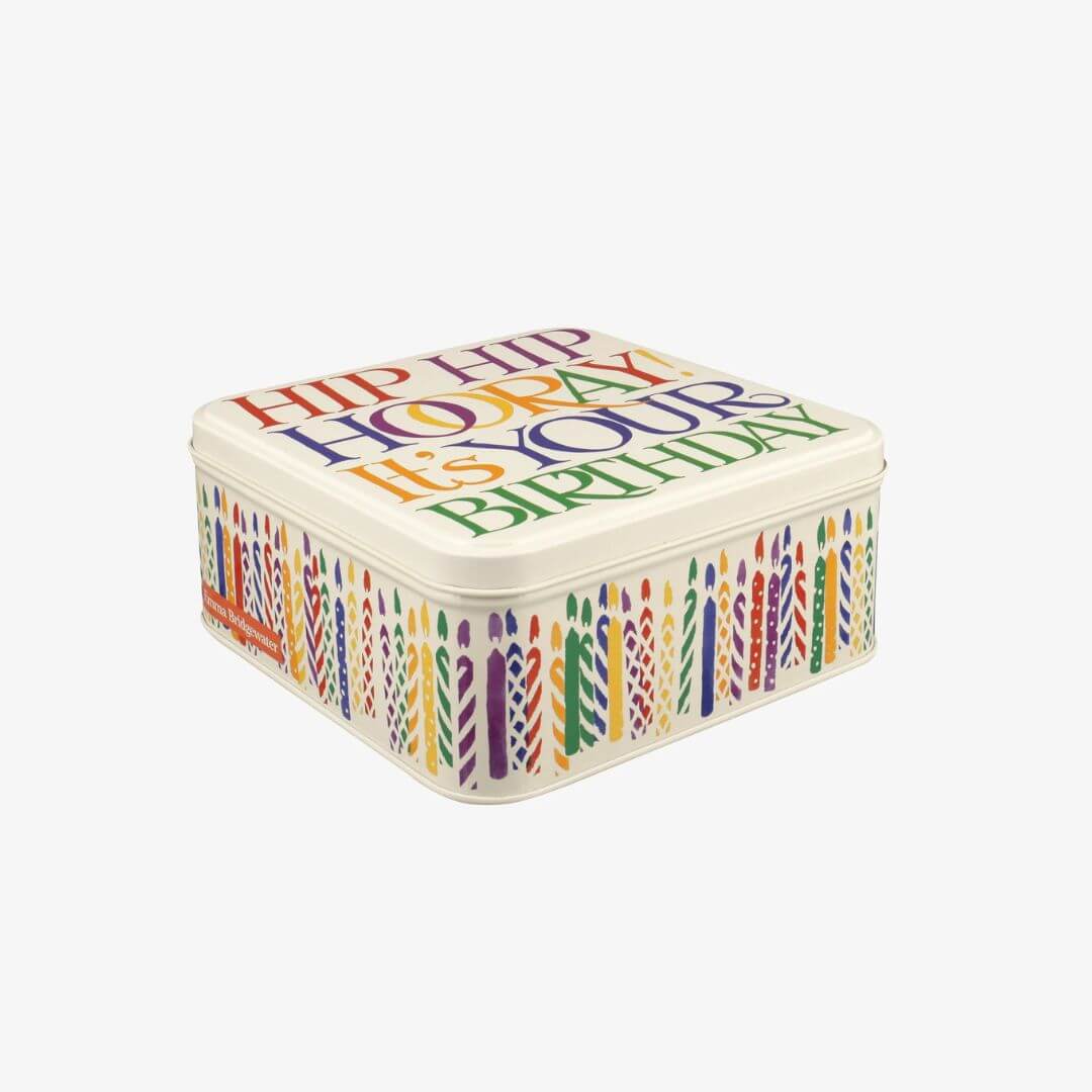 Emma Bridgewater Rainbow Birthday Square