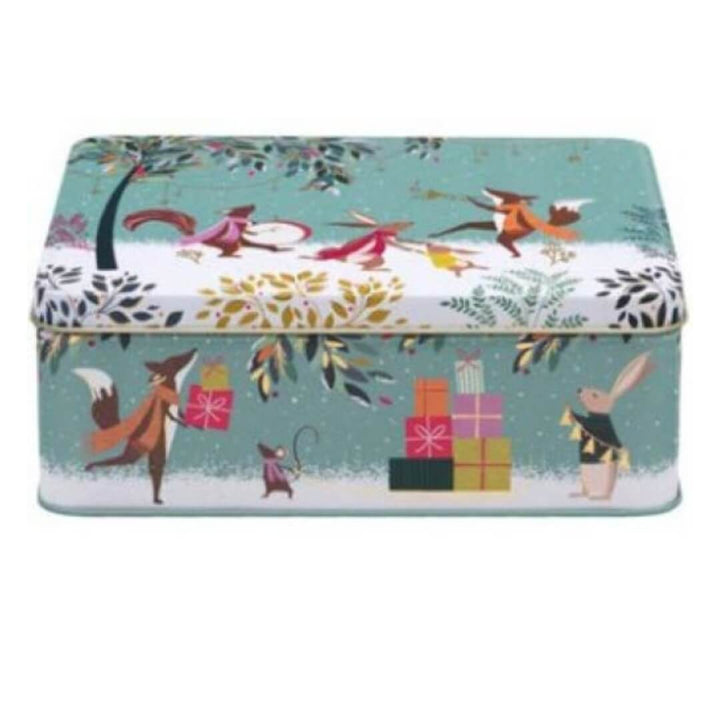 Sara Miller Woodland Tales Rabbit Deep Rectangle Tin