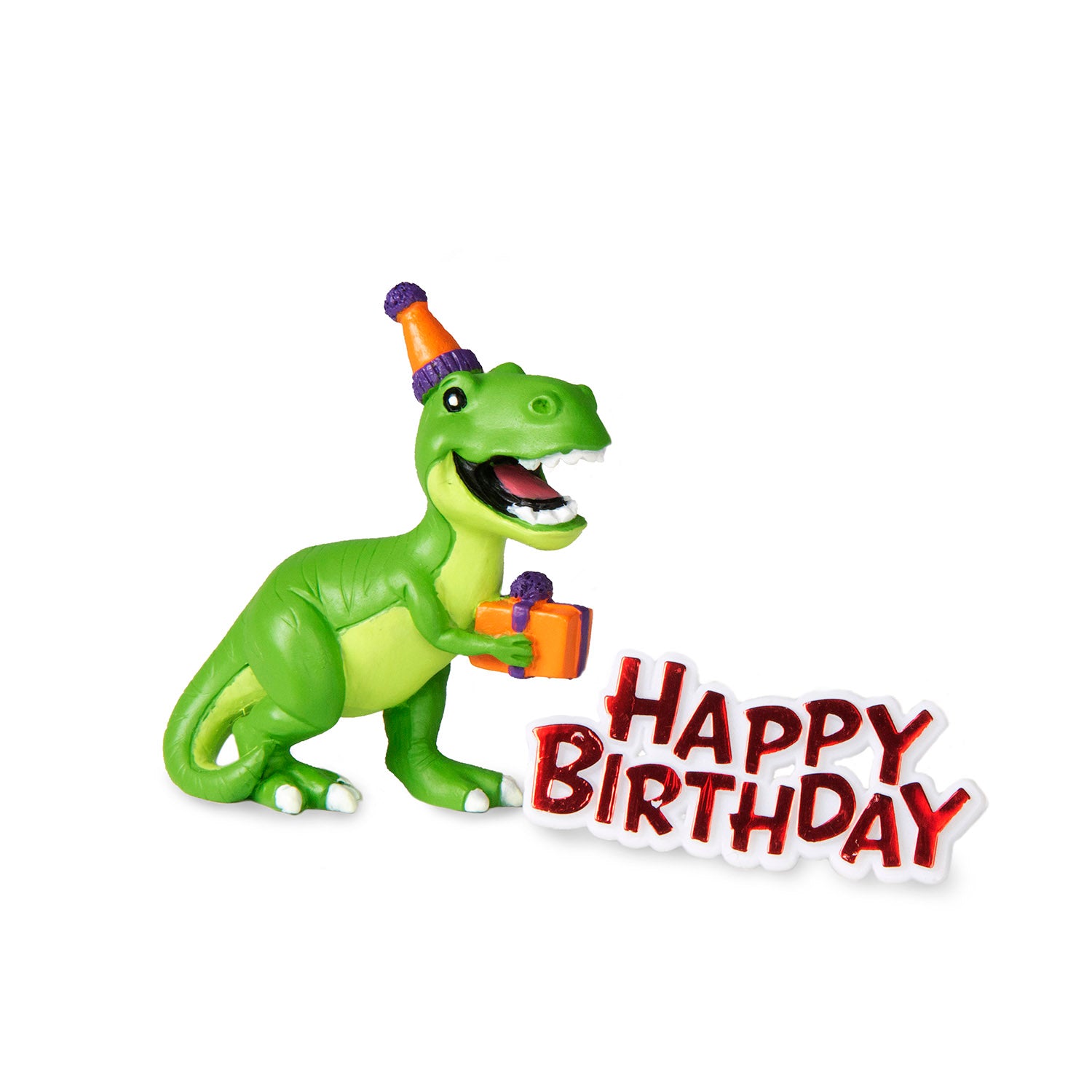 Dinosaur Resin Cake Topper & Motto