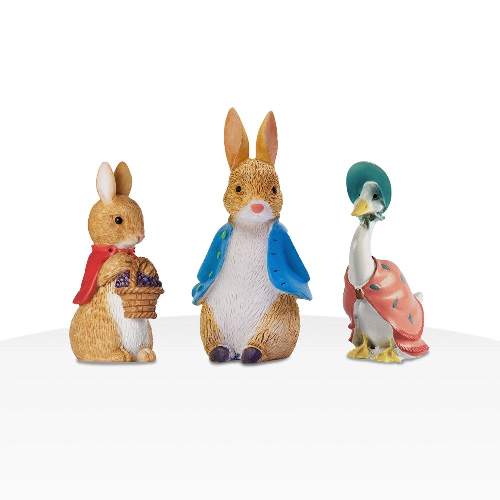 Peter Rabbit Resin Luxury Cake Decoration Set