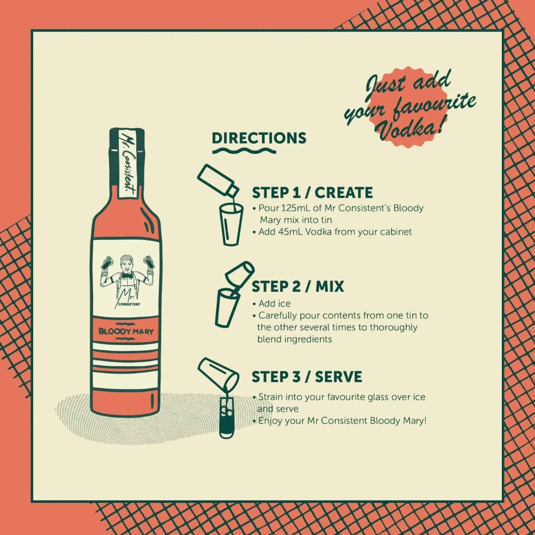 Mr Consistent Bloody Mary Mixer 750ml