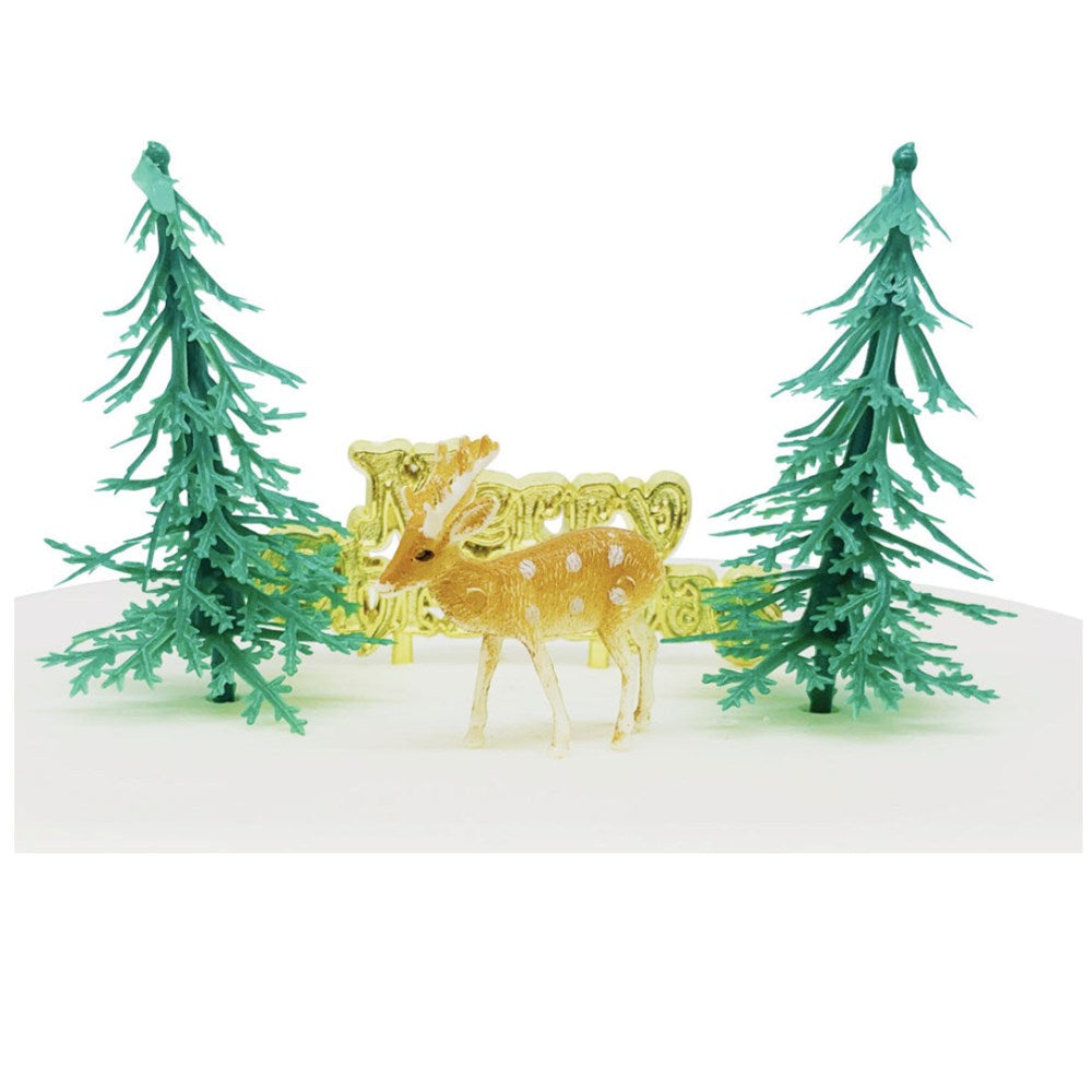 Festive Forest Decoration 4pc Set