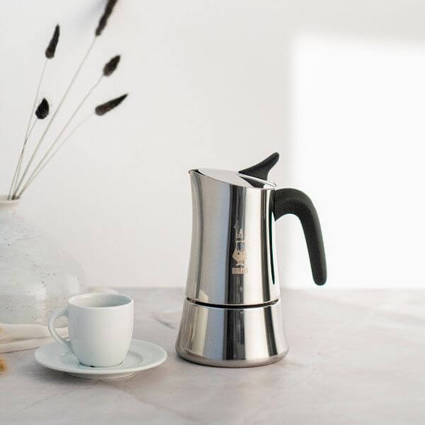 Bialetti Moon S/S Induction Stovetop Espresso