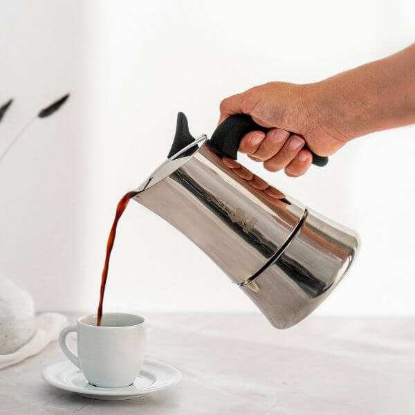 Bialetti Moon S/S Induction Stovetop Espresso