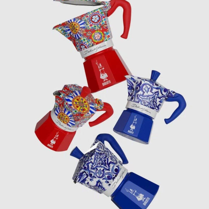 Bialetti Dolce&Gabbana Moka Express |  Blu Mediterraneo 3 Cup