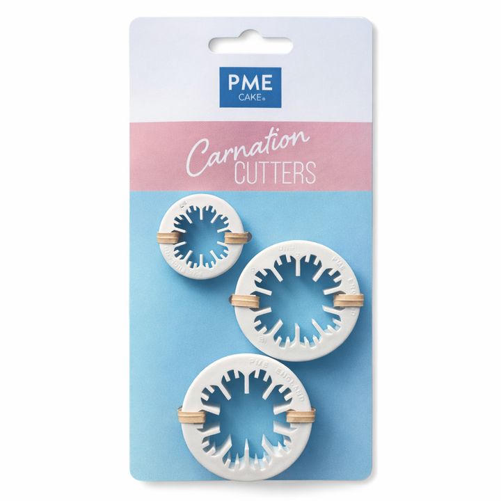 PME Carnation Cutter Set of 3