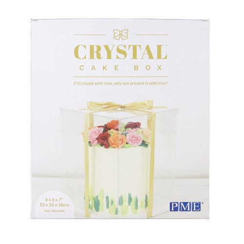 PME Crystal Cake Boxes