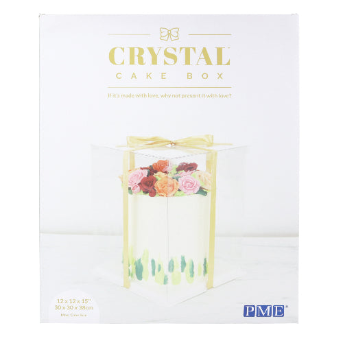 PME Crystal Cake Boxes