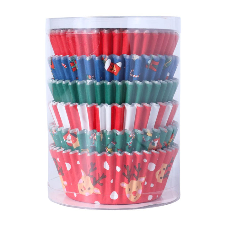 PME Foil Santa Mix Cupcake Cases 100pk