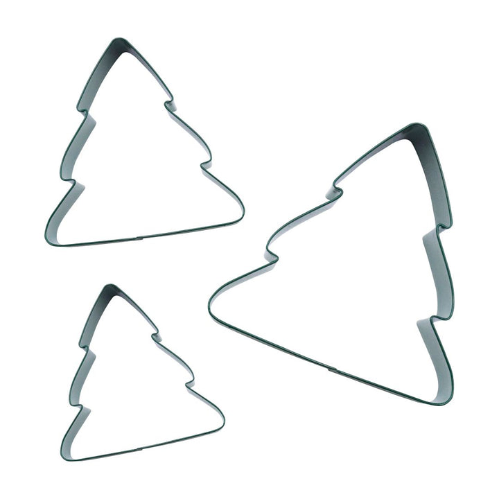PME Christmas Tree Cookie Cutters 3pc