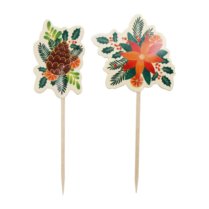 PME Winter Berries Cupcake & Topper Set 24pc