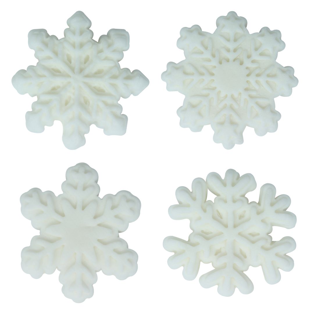 PME Let it Snow Edible Sugar Decorations 12pc