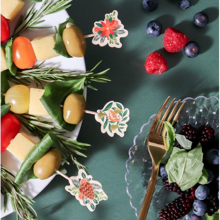 PME Festive Foliage Appetizer Picks 24pk