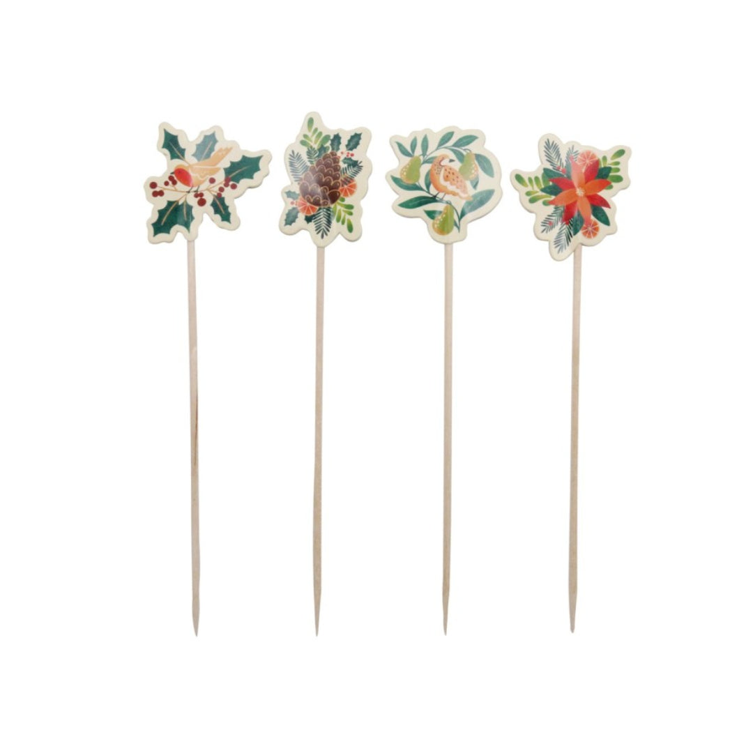 PME Festive Foliage Appetizer Picks 24pk