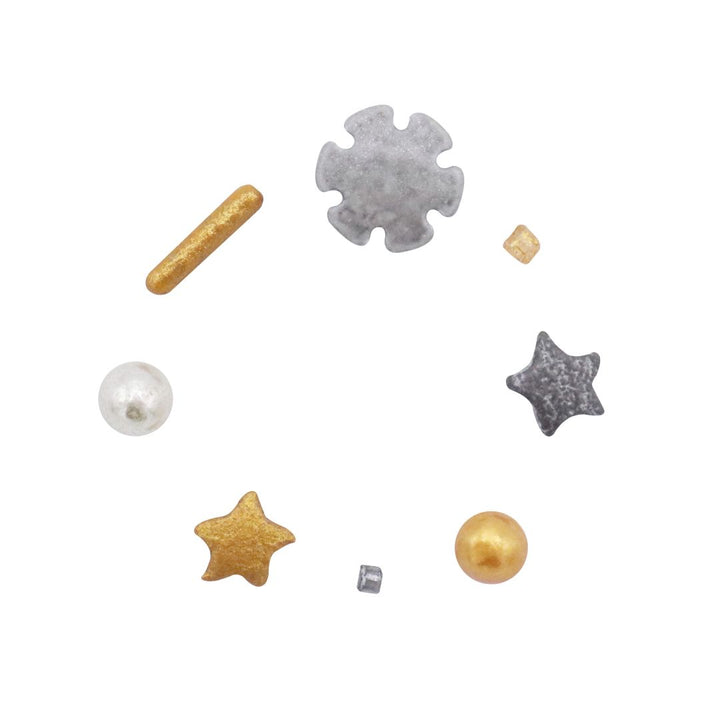 PME 6-in-1 Holiday Sparkle Sprinkle Set 196g