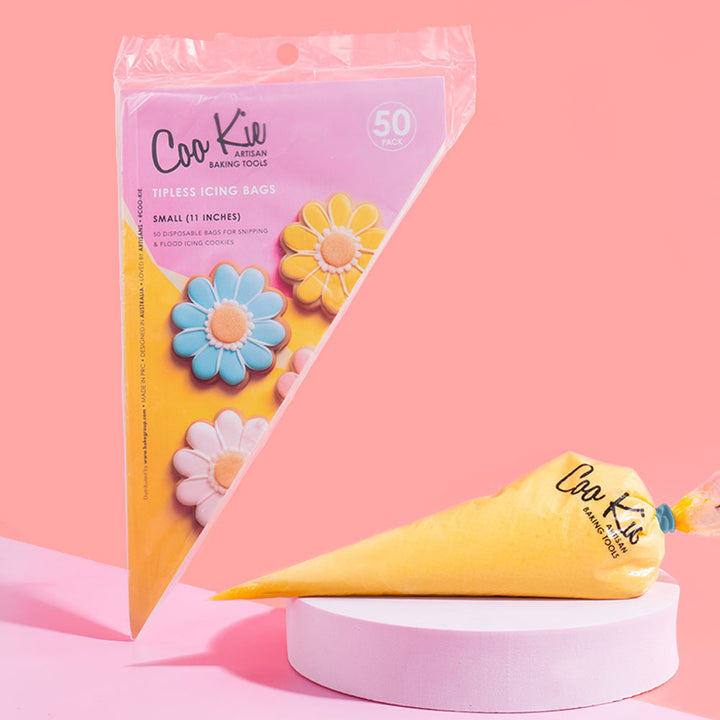 Coo Kie Tipless Small Icing Bags 11in 50pk