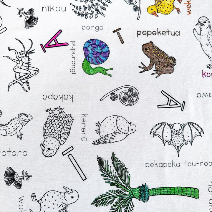 Colour Me Kids Hoa o te Ngahere Solo Mat Kit