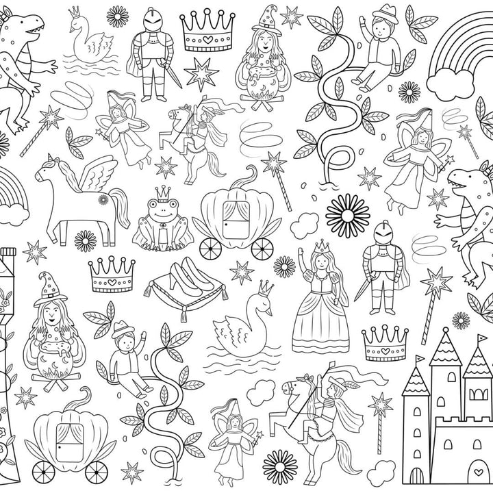 Colour Me Kids Once Upon a Time Solo Mat Kit