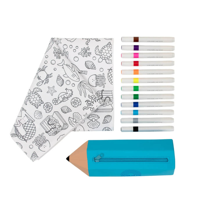 Colour Me Kids Tidal Treasures Solo Mat Kit