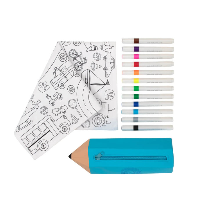 Colour Me Kids Wheels in Motion Solo Mat Kit