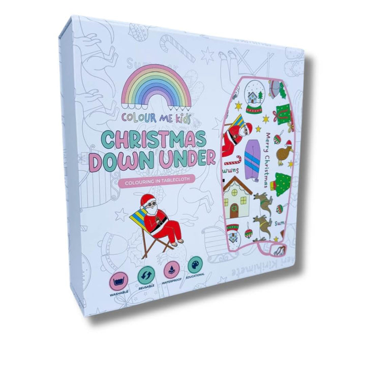 Colour Me Kids Christmas Down Under Tablecloth Kit